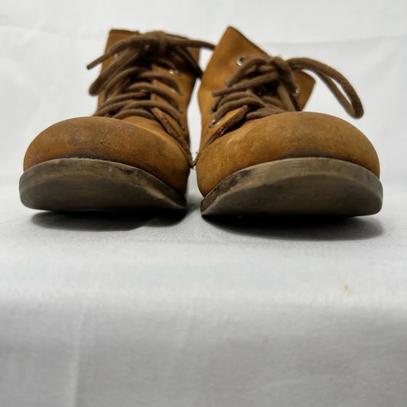 Steve Madden Rubin Booties Size 6 Brown Leather Rugged Chic - Picture 3 of 13